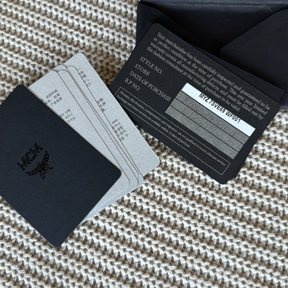 MCM Clutch and Strap and Wrist Strap - Picture 5 of 7